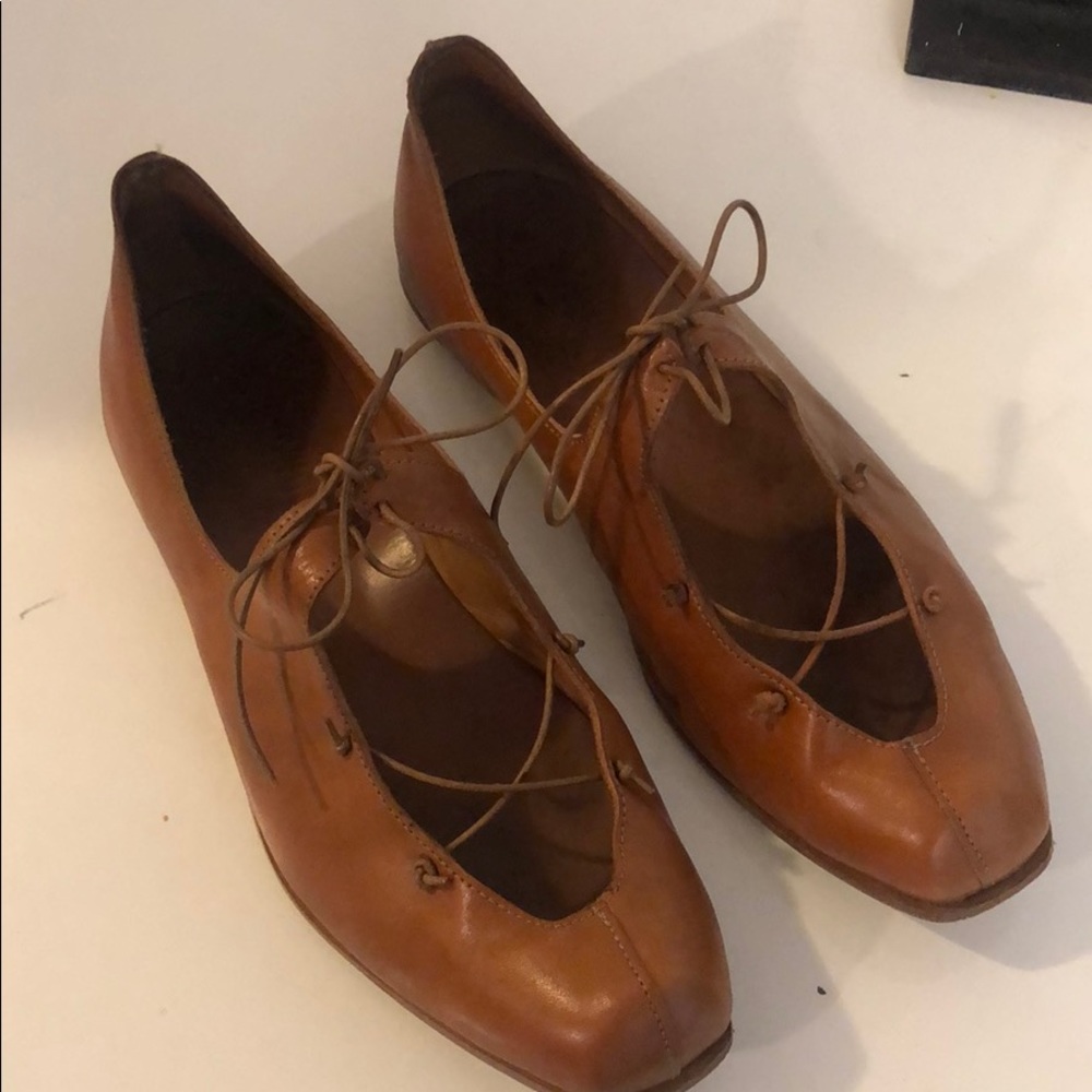 Leather cydwoq shoes
